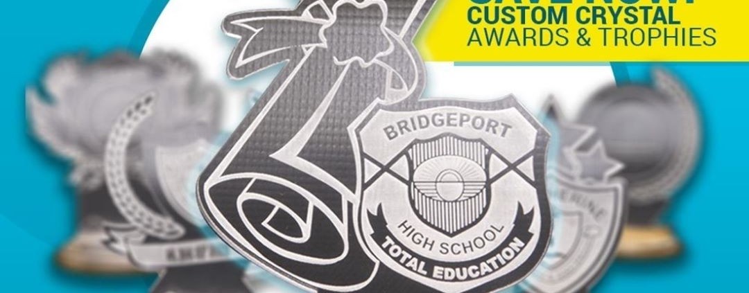 Having a uniform fast custom crystal awards andor trophies for