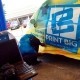 Live vehicle wrap of the Tata Nano at NCB Expo