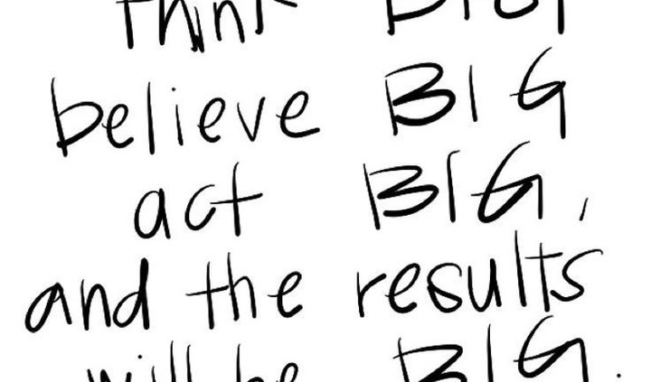 Think believe and act fridaymotivation