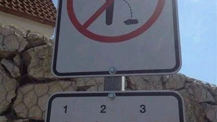 This sign should work