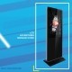 Freestanding digital sign kiosks enable rapid and easy installation of