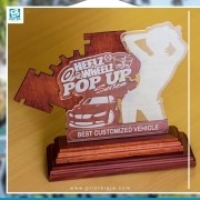 Unique ideas deserve unique trophies We have a wide selection